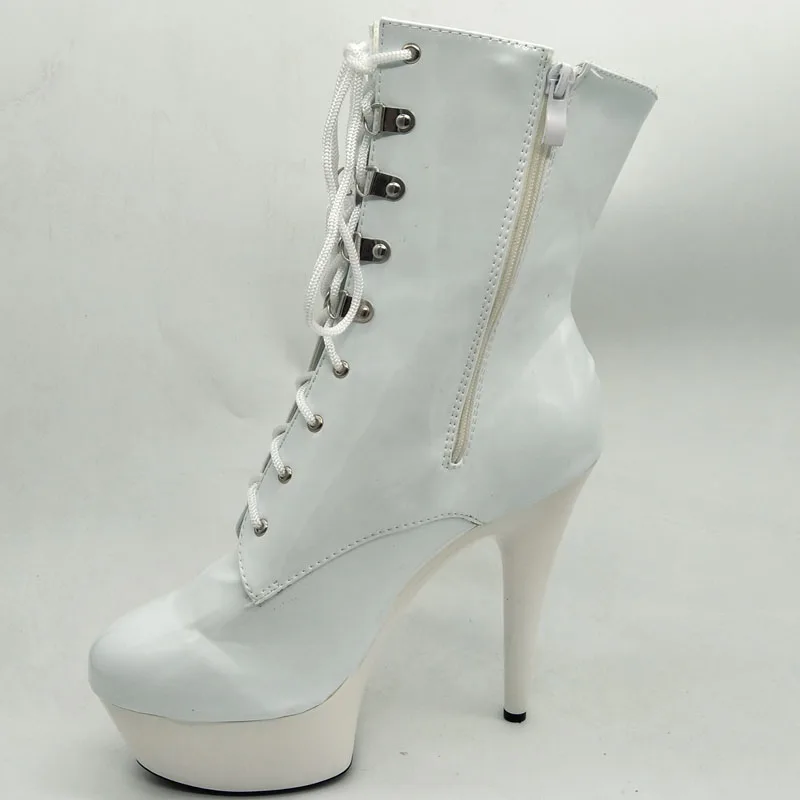 New Ankle Boots 20cm Round Toe 6Inch Plus Size Sexy Fetish Shoes High Heels Stripper Pole Dance Catwalk Models Nightclub
New Ankle Boots 20cm Round Toe 6Inch Plus Size Sexy Fetish Shoes High Heels Stripper Pole Dance Catwalk Models Nightclub