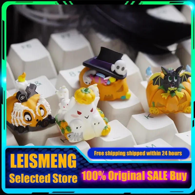 Halloween Pumpkin Series Themed Keycap Single Cute Resin Mechanical Keyboard Accessorie Keycap Customization ESC Gift
Halloween Pumpkin Series Themed Keycap Single Cute Resin Mechanical Keyboard Accessorie Keycap Customization ESC Gift