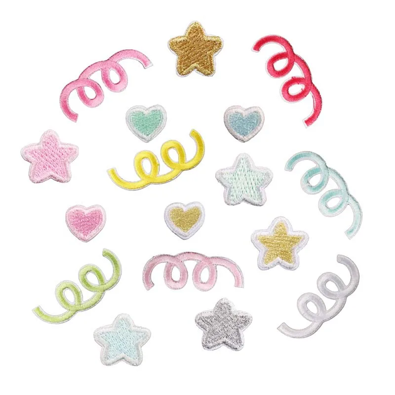 100pcs/Lot Stick-on Small Embroidery Patch Pink Blue Spring Star Love Shirt Bag Clothing Decoration Accessory Craft Diy Applique
100pcs/Lot Stick-on Small Embroidery Patch Pink Blue Spring Star Love Shirt Bag Clothing Decoration Accessory Craft Diy Applique