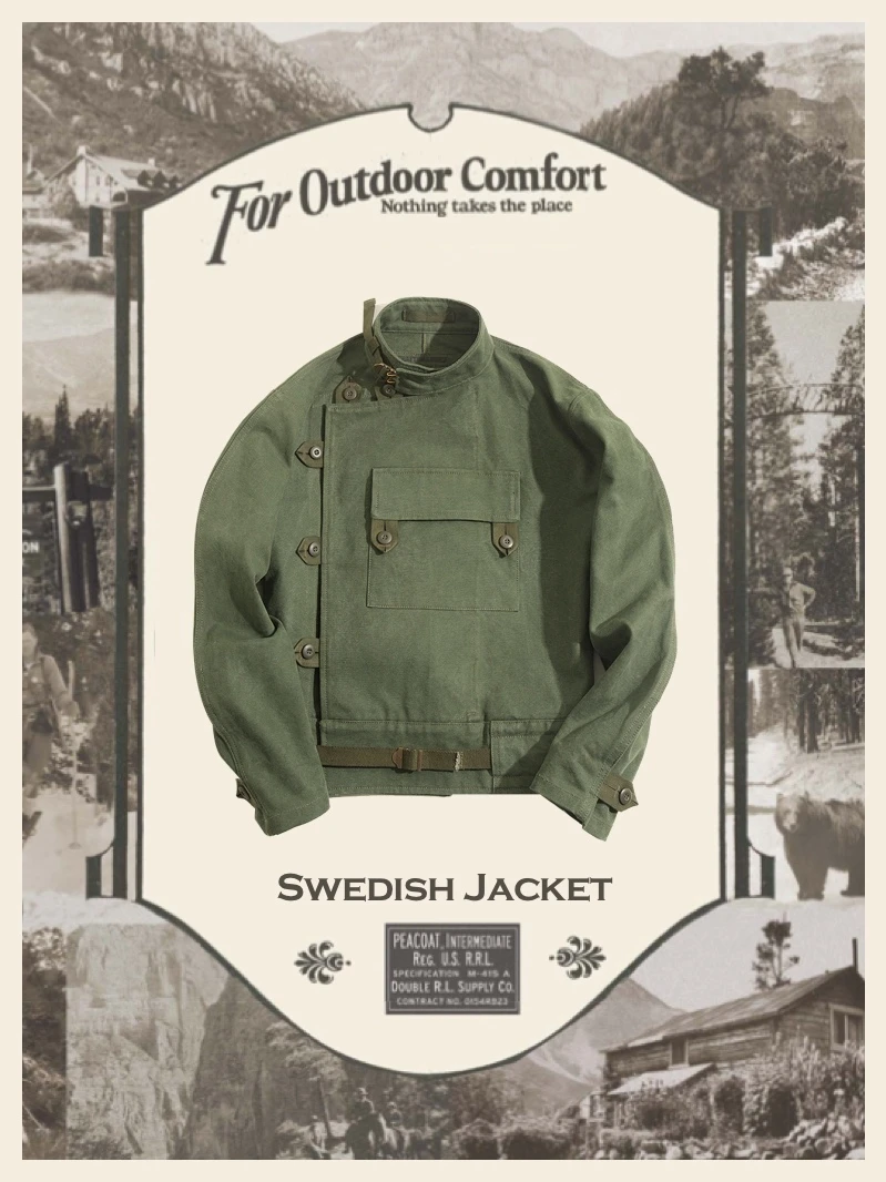 Retro Washed Cotton Military Green Motorcycle Jacket Loose Fit Handmade Workwear Short Style Youth Polyester Long S...
Retro Washed Cotton Military Green Motorcycle Jacket Loose Fit Handmade Workwear Short Style Youth Polyester Long S...