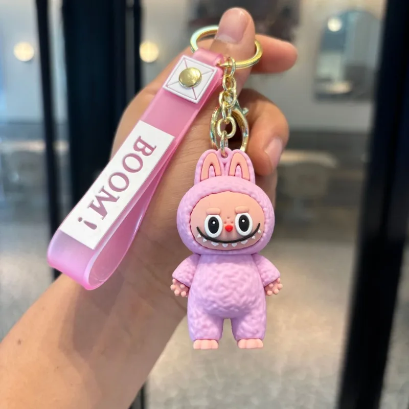 New Kawaii Cartoon Figure Labubu Keychain Keyrings Toys Children Itabag Pendant Backpack Accessories Keychain Key Buckle Gifts
New Kawaii Cartoon Figure Labubu Keychain Keyrings Toys Children Itabag Pendant Backpack Accessories Keychain Key Buckle Gifts