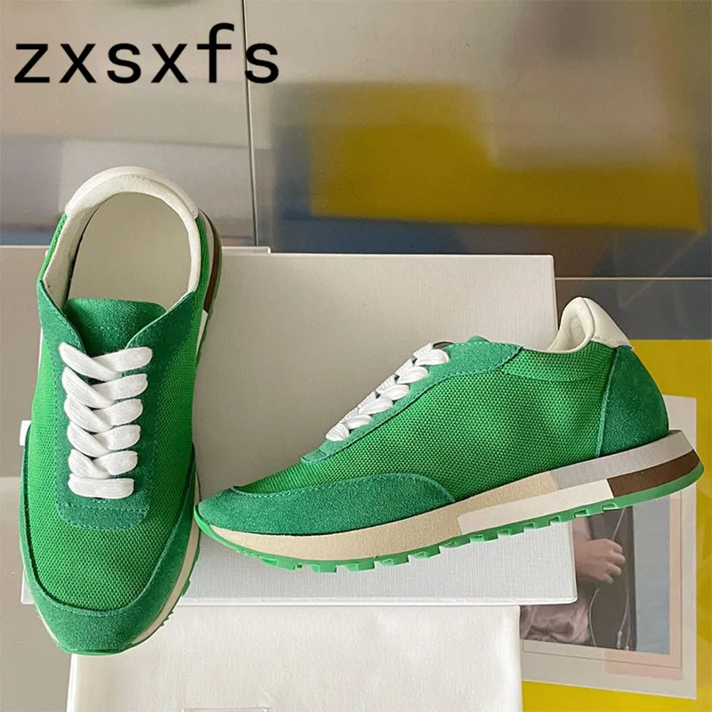 2022 New Mesh Platform Women Sneakers Shoes Lace Up Round Toe Flats Shoes Brand Designer Casual Outside Comfortable Shoes Mujer
2022 New Mesh Platform Women Sneakers Shoes Lace Up Round Toe Flats Shoes Brand Designer Casual Outside Comfortable Shoes Mujer