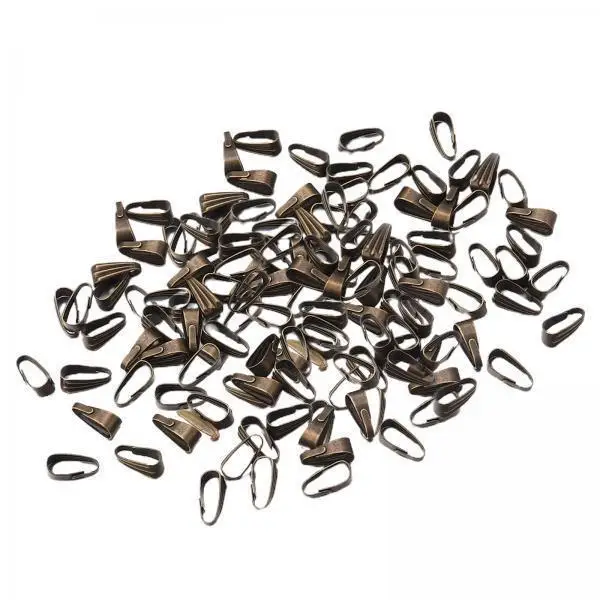 3x 200Pcs Pinch Bails Claw Bail Pendant Clasp Necklace Hooks Jewelry Findings Clasps for Jewelry Making, DIY Crafting
3x 200Pcs Pinch Bails Claw Bail Pendant Clasp Necklace Hooks Jewelry Findings Clasps for Jewelry Making, DIY Crafting