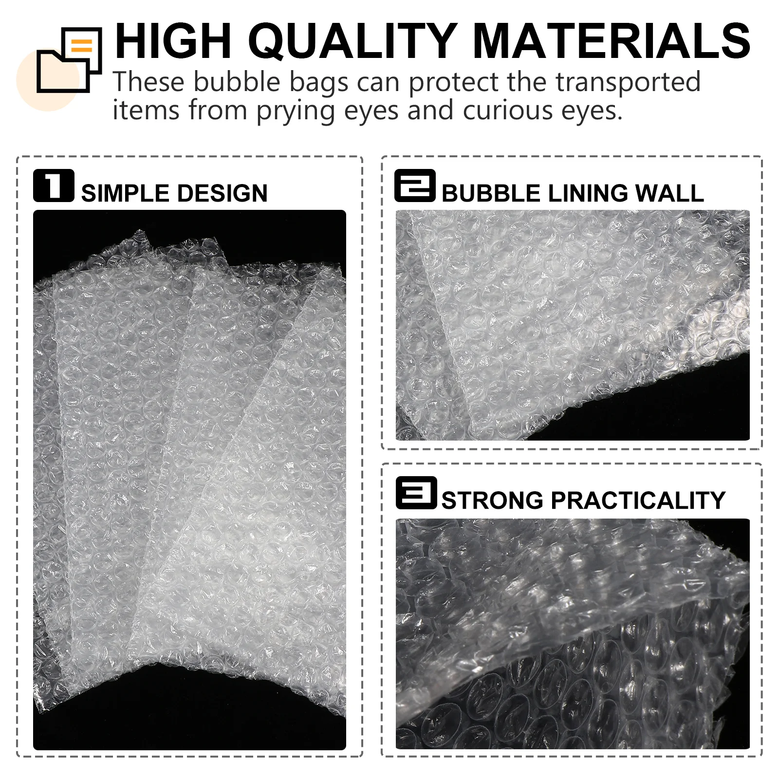 50 шт. пакетов для упаковки с пузырчатой пленкой, с внутренней пузырчатой подкладкой для дополнительной защиты, для почтовых отправлений и хранения, с самоклеящимся замком, надежные
50 шт. пакетов для упаковки с пузырчатой пленкой, с внутренней пузырчатой подкладкой для дополнительной защиты, для почтовых отправлений и хранения, с самоклеящимся замком, надежные