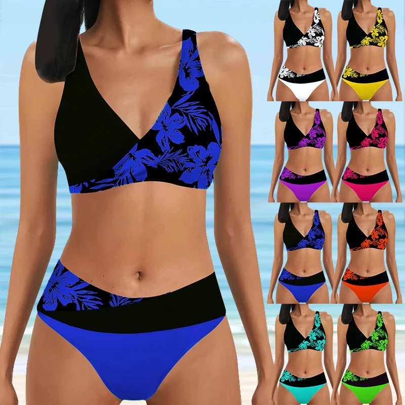 2023 New Bikini Sexy Beach Swimwear Women's Summer Fashion Design Printed Swimwear Bikini Set Women's Two Piece Swimwear
2023 New Bikini Sexy Beach Swimwear Women's Summer Fashion Design Printed Swimwear Bikini Set Women's Two Piece Swimwear
