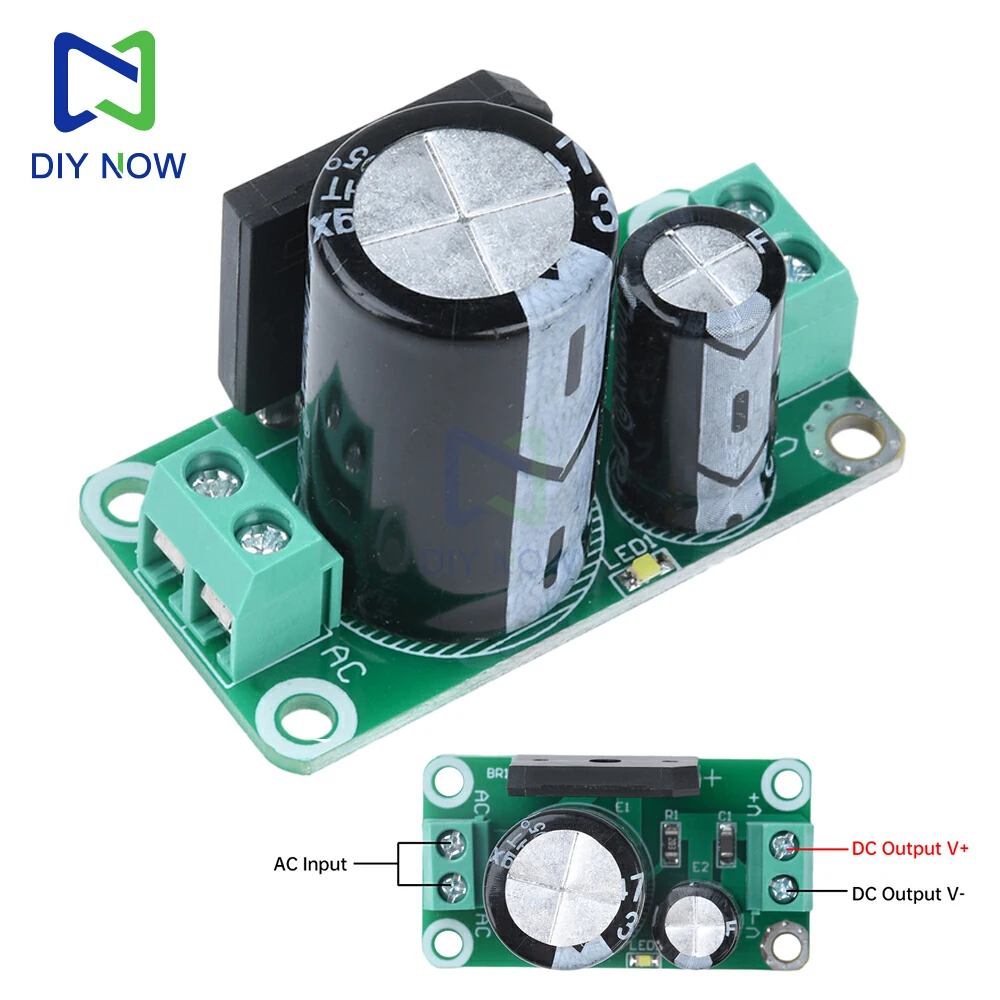 4700uF AC 35V 8A single power supply module rectifier filter board non-regulated power amplifier single power supply board
4700uF AC 35V 8A single power supply module rectifier filter board non-regulated power amplifier single power supply board