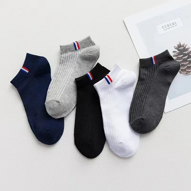 5 Pairs Of Thin Summer Blending Boat Socks Plain Color Mens Casual Socks Breathable Sweat Absorbing Calibration Socks
5 Pairs Of Thin Summer Blending Boat Socks Plain Color Mens Casual Socks Breathable Sweat Absorbing Calibration Socks