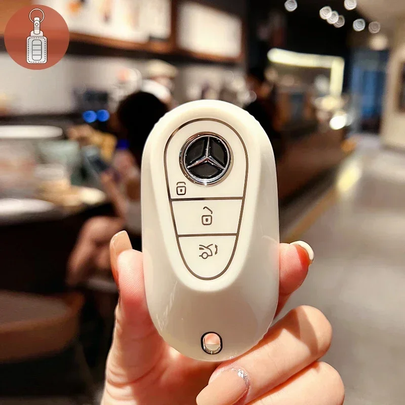 TPU Key Case Cover Car Accessories Fob Protector for Mercedes Benz S400L S450/S500 MaybachS480 Keychain Holder Keyring Shell
TPU Key Case Cover Car Accessories Fob Protector for Mercedes Benz S400L S450/S500 MaybachS480 Keychain Holder Keyring Shell