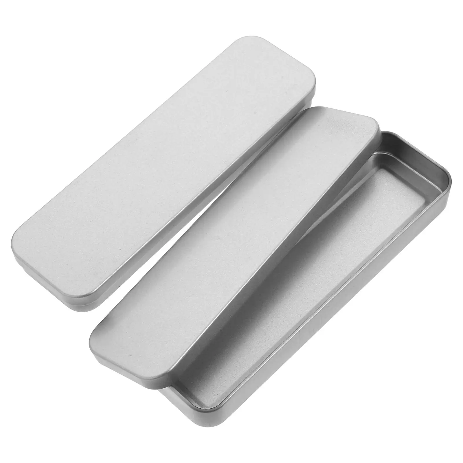 2 Pcs Pencil Case Tool Storage Box Containers for Classroom Metal Holder Silver Student
2 Pcs Pencil Case Tool Storage Box Containers for Classroom Metal Holder Silver Student
