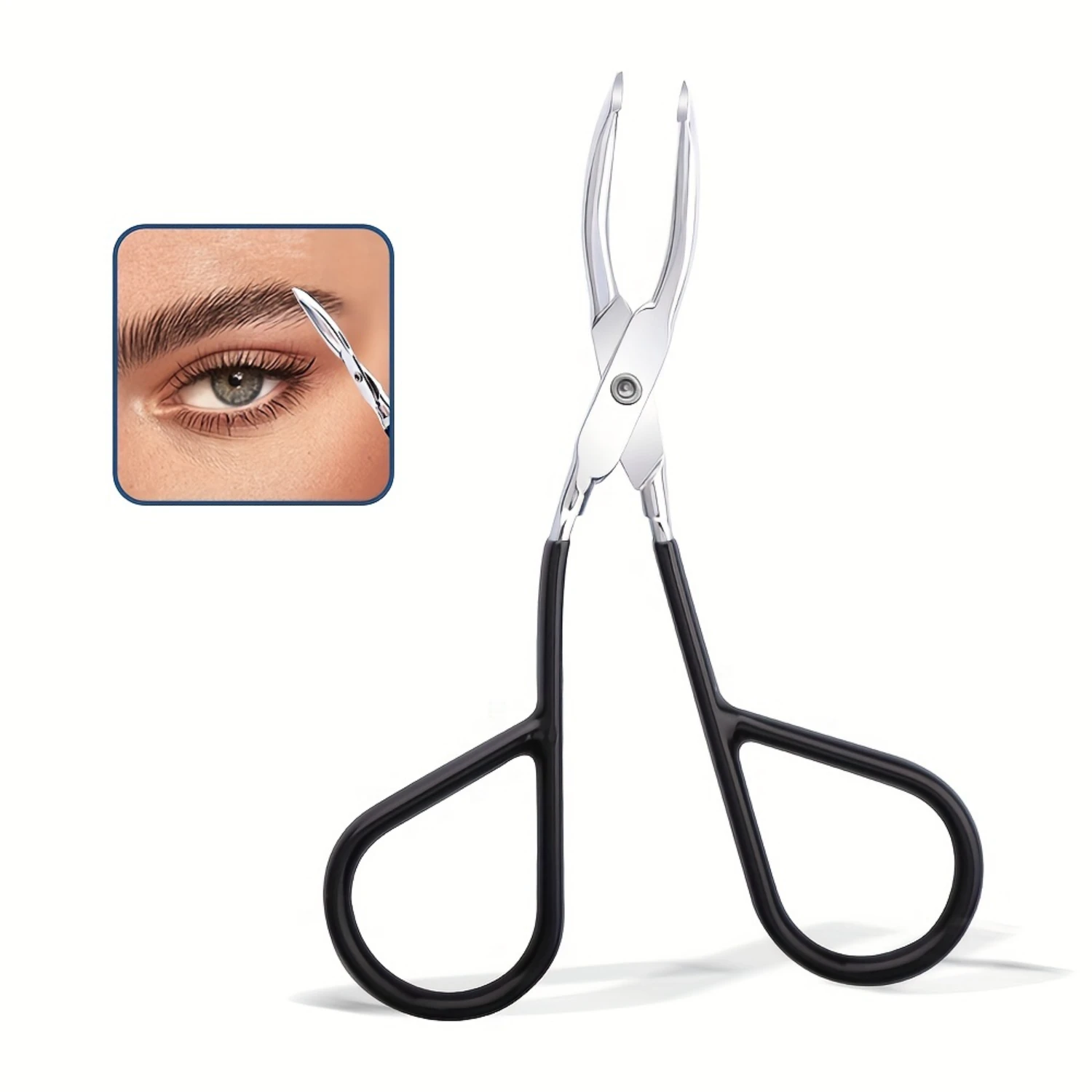1pc Stainless Steel Eyebrow Tweezers, Multi-functional Precision Beauty Tool With Comfortable Grip Handle For Hair Plucking, Bea
1pc Stainless Steel Eyebrow Tweezers, Multi-functional Precision Beauty Tool With Comfortable Grip Handle For Hair Plucking, Bea