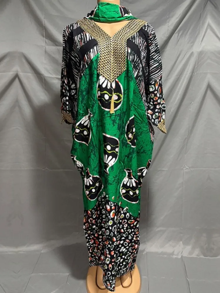 African Women's Muslim Fashion Abaya Boubou Dashiki Ankara Outfit Evening Gown Dubai Kaftan Robe Marocaine - African Dresses
African Women's Muslim Fashion Abaya Boubou Dashiki Ankara Outfit Evening Gown Dubai Kaftan Robe Marocaine - African Dresses