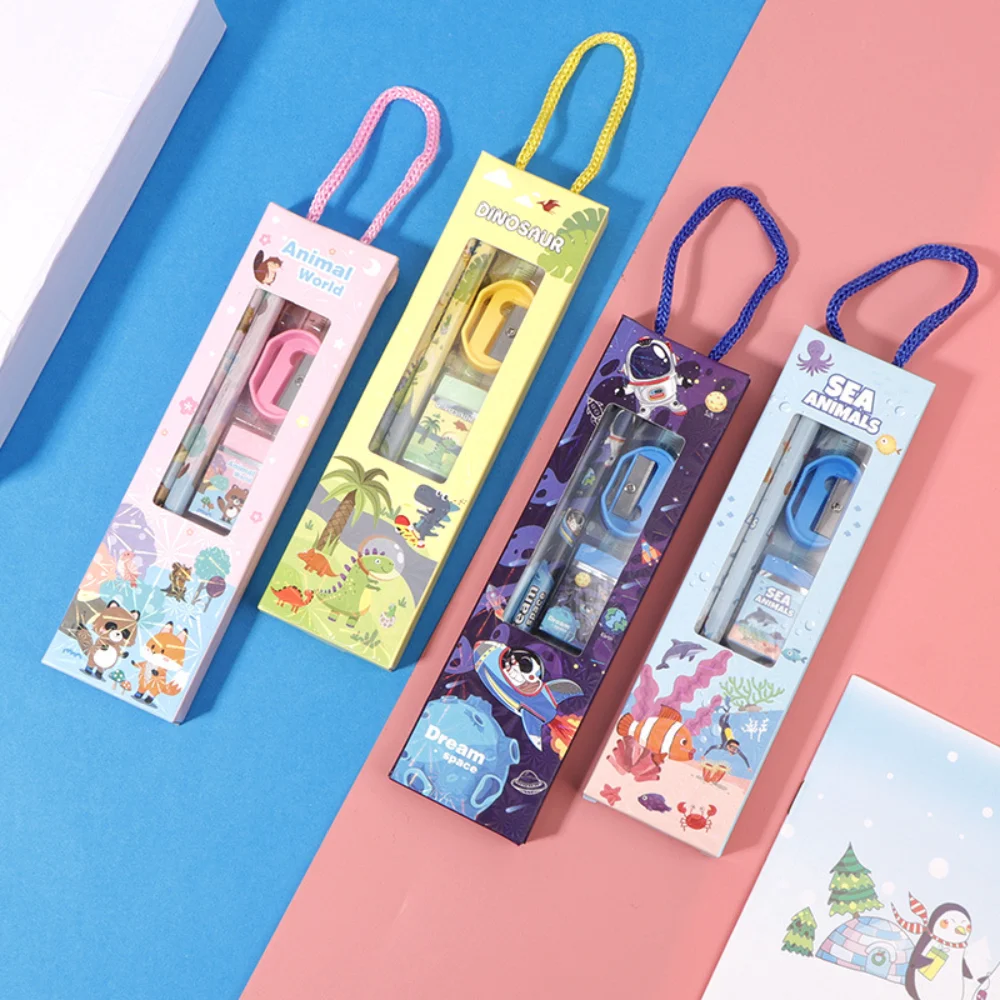 5pcs/set Children's Stationery Set Gift Box Kindergarten Prize Gift Stationery Christmas New Year Gifts Student Stationery
5pcs/set Children's Stationery Set Gift Box Kindergarten Prize Gift Stationery Christmas New Year Gifts Student Stationery