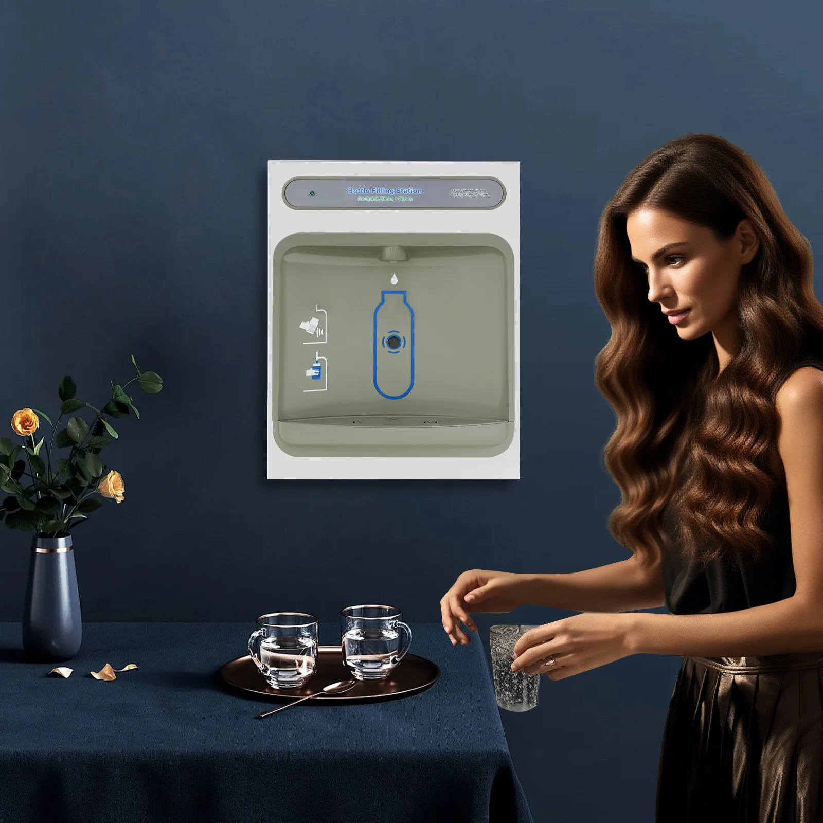 Настенная станция для розлива воды с индукционным дозатором, охлаждение, 25 Вт
Настенная станция для розлива воды с индукционным дозатором, охлаждение, 25 Вт