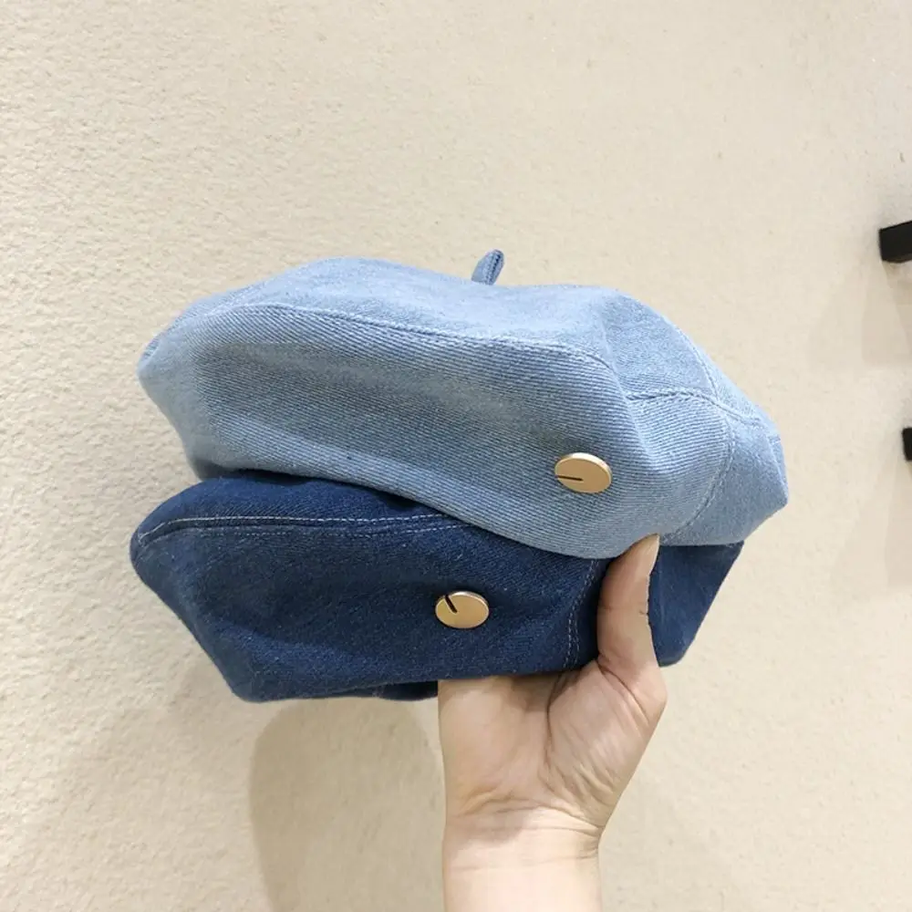 French Octagonal Denim Beret Hat Breathable Retro Jeans Berets Outdoor Painter Hat Women's Female Ladies
French Octagonal Denim Beret Hat Breathable Retro Jeans Berets Outdoor Painter Hat Women's Female Ladies
