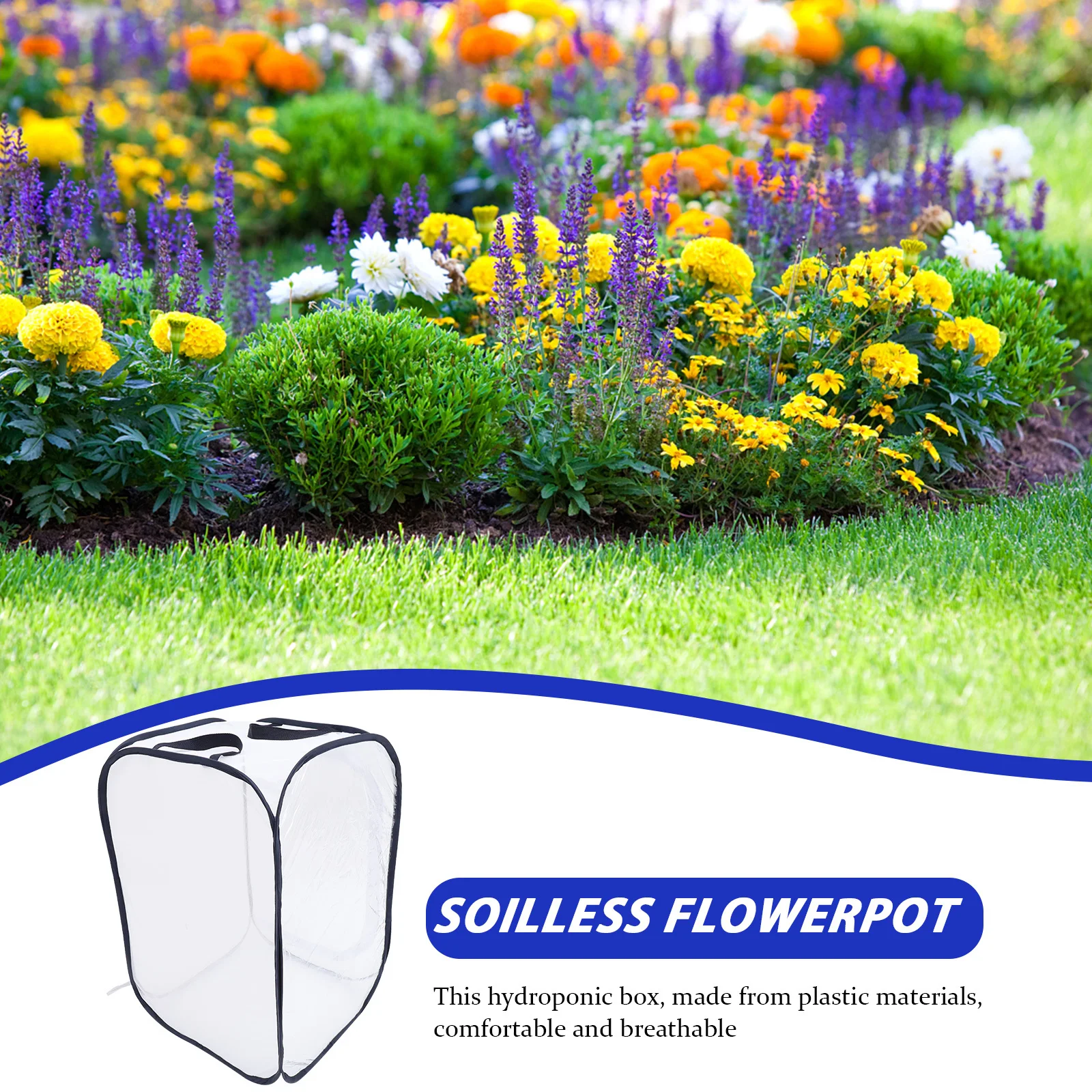 Flower Germination Starter Case Mesh Planting Cases Simple Assembly Breathable Light Transmission for Healthier Plants
Flower Germination Starter Case Mesh Planting Cases Simple Assembly Breathable Light Transmission for Healthier Plants