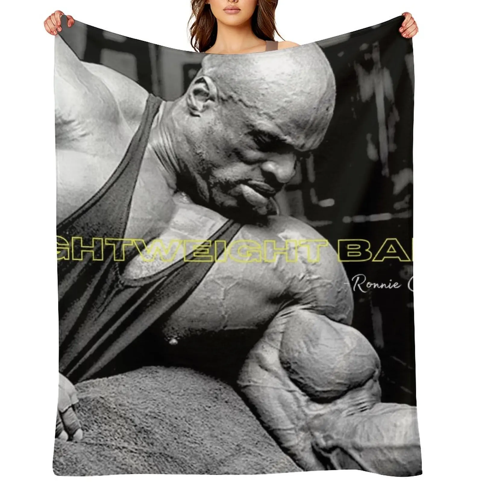 RONNIE COLEMAN - LIGHTWEIGHT BABY Throw Blanket Thermal Hairys Luxury Brand Nap Blankets
RONNIE COLEMAN - LIGHTWEIGHT BABY Throw Blanket Thermal Hairys Luxury Brand Nap Blankets