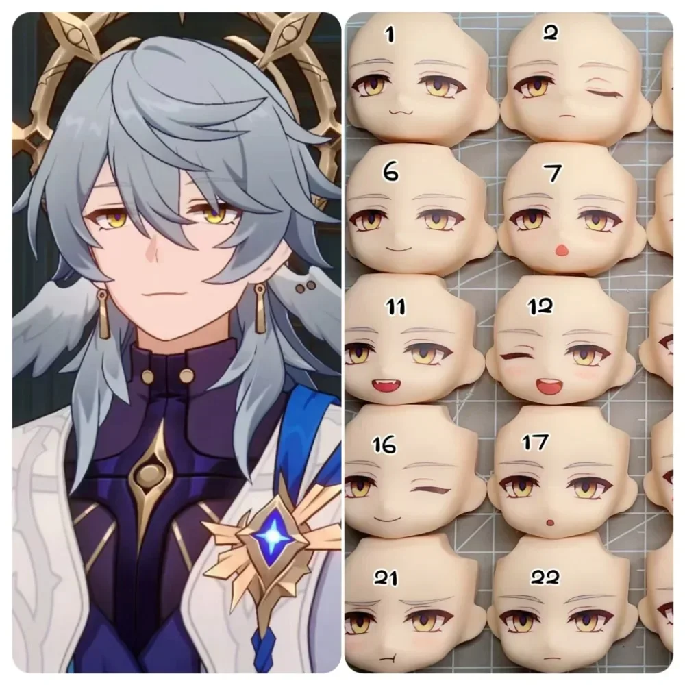 Game Sunday Ob11 Ob22 Face BJD YMY 1/12 Doll Handmade Water Sticker Faceplate Anime Cosplay Toy Accessories
Game Sunday Ob11 Ob22 Face BJD YMY 1/12 Doll Handmade Water Sticker Faceplate Anime Cosplay Toy Accessories