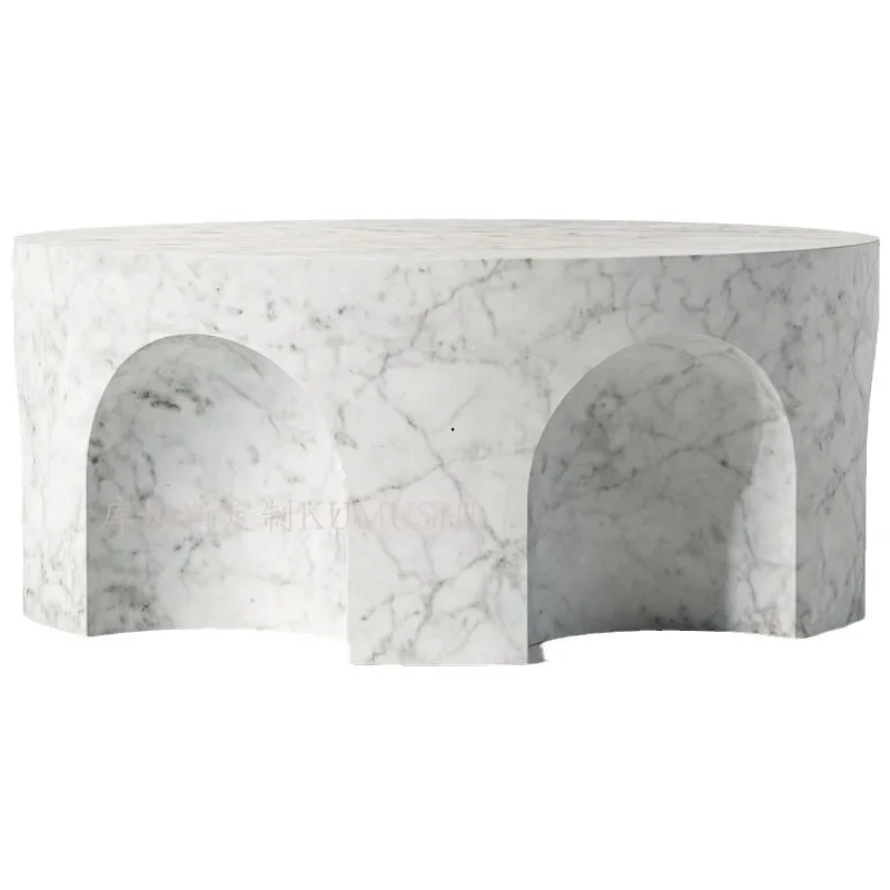 Natural marble cave stone edge table, personalized art simple sofa side cabinet, designer small coffee table living room
Natural marble cave stone edge table, personalized art simple sofa side cabinet, designer small coffee table living room