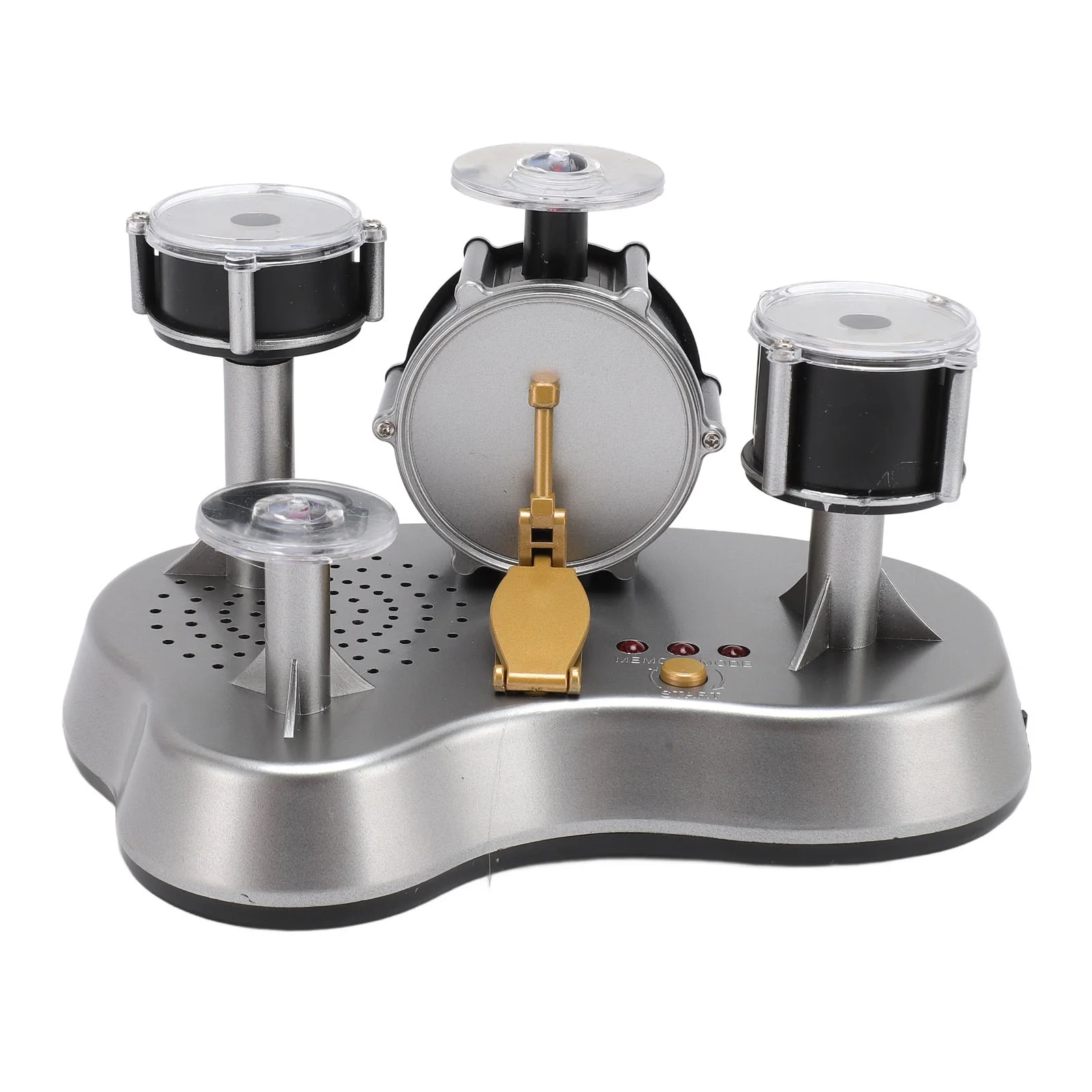Mini Drum Set AAA Battery Powered Compact Stable Base Rich Details Finger Drum Set for Kids Collection Decoration
Mini Drum Set AAA Battery Powered Compact Stable Base Rich Details Finger Drum Set for Kids Collection Decoration