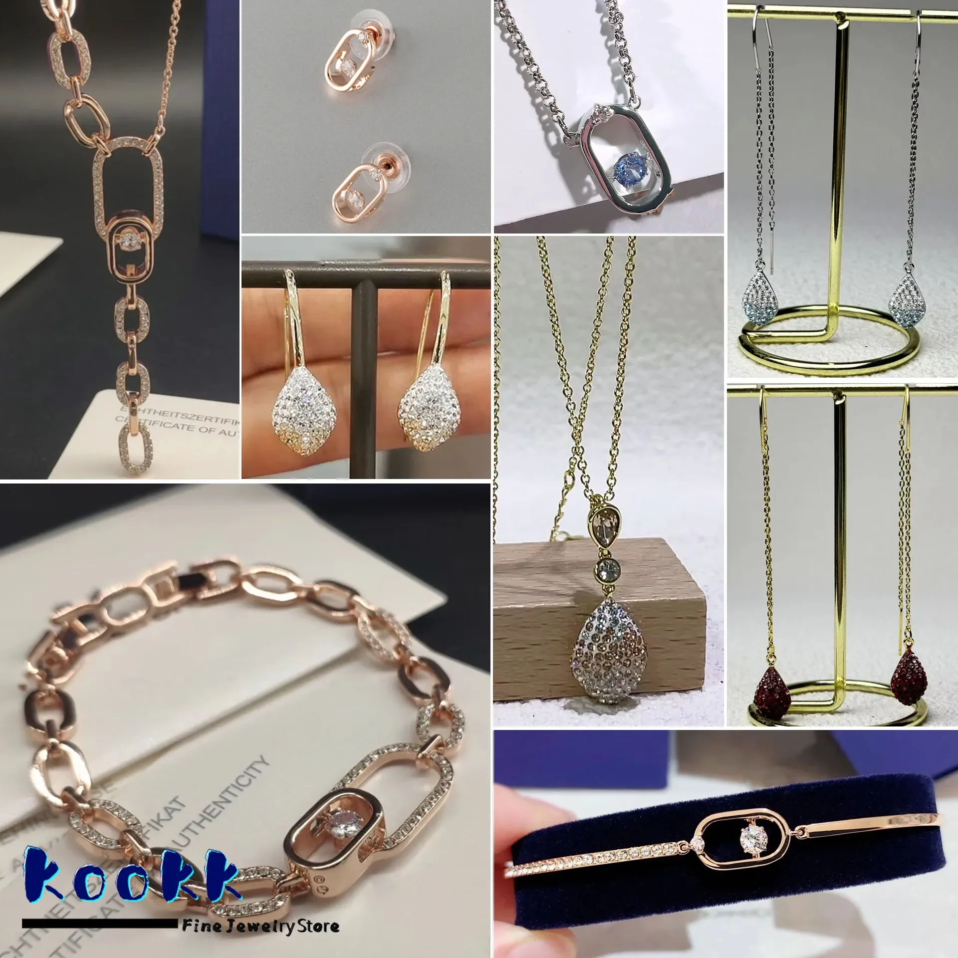 Original Charms 2025 NEW Water Drop Necklace Earrings Fine Jewelry Set High Quality Zircon Crystal Women Romantic Gift
Original Charms 2025 NEW Water Drop Necklace Earrings Fine Jewelry Set High Quality Zircon Crystal Women Romantic Gift