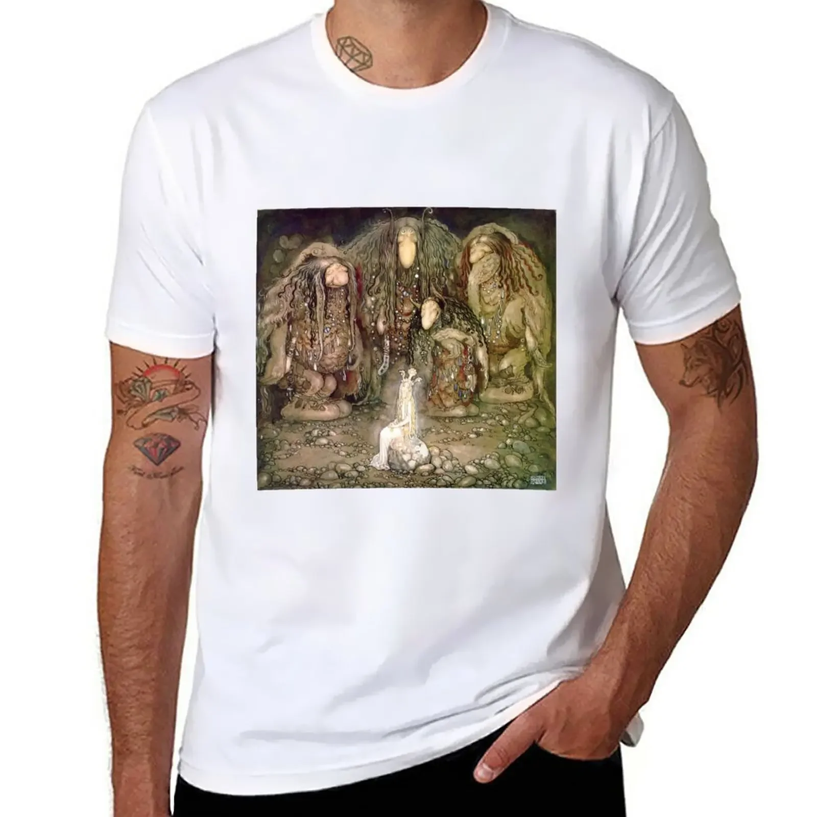 Princess and Troll Suitors - John Bauer T-Shirt animal prinfor boys shirts graphic tees Men's clothing
Princess and Troll Suitors - John Bauer T-Shirt animal prinfor boys shirts graphic tees Men's clothing