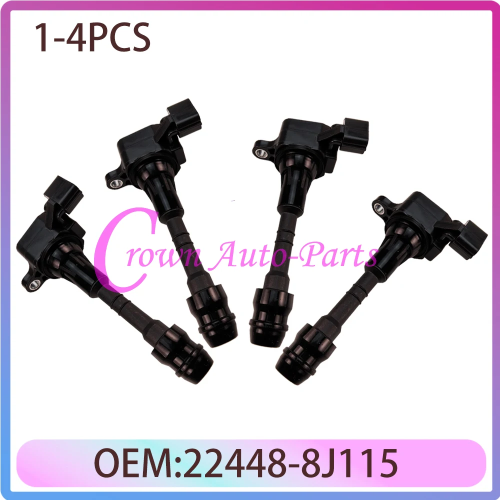1-4 шт. 22448-8J115 224488J100 Катушки зажигания, подходящие для Nissan Altima 3.5, Pathfinder, Quest, Infiniti L35, QX4, Suzuki 224488J11C, UF349
1-4 шт. 22448-8J115 224488J100 Катушки зажигания, подходящие для Nissan Altima 3.5, Pathfinder, Quest, Infiniti L35, QX4, Suzuki 224488J11C, UF349