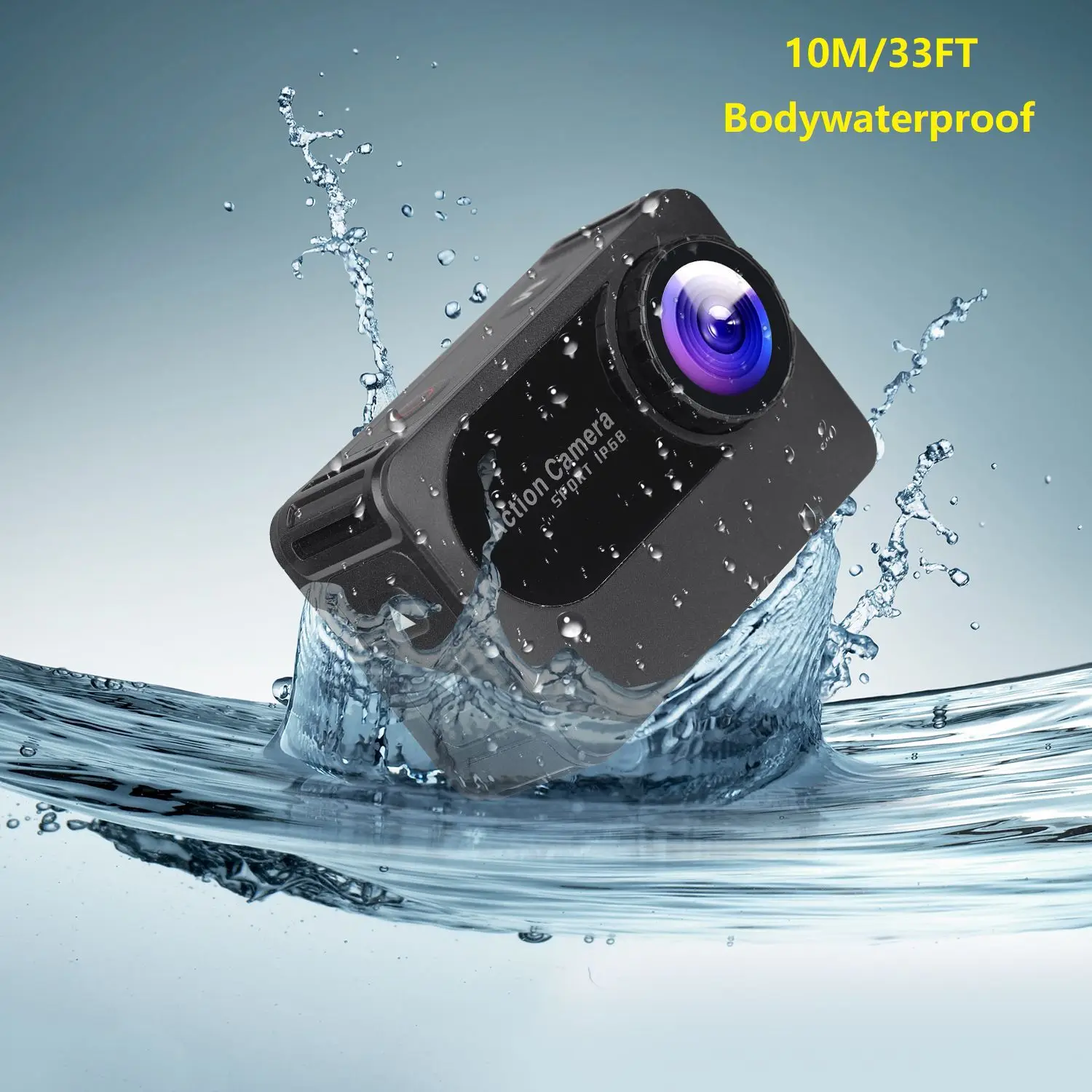 4K Ultra HD WiFi Action Camera 30FPS 2.0 Inch Screen 10M 150D Underwater Waterproof Camera Helmet Video Recording Sport Camera
4K Ultra HD WiFi Action Camera 30FPS 2.0 Inch Screen 10M 150D Underwater Waterproof Camera Helmet Video Recording Sport Camera