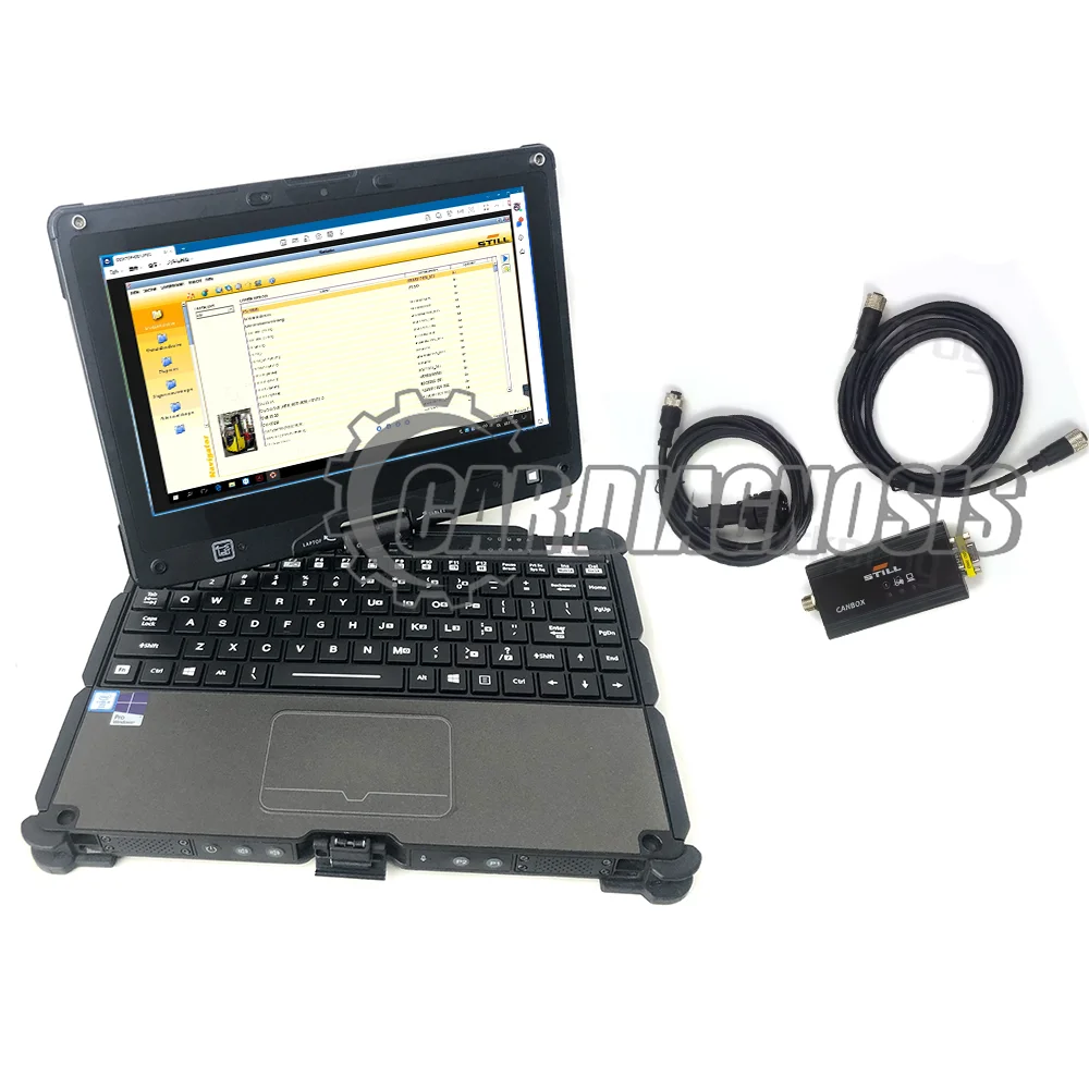 Forklift -steds Diagnostic Tool Navigator STILL Forklift Canbox 50983605400 Still Truck Compactor Crane Lift+getac v110 laptop
Forklift -steds Diagnostic Tool Navigator STILL Forklift Canbox 50983605400 Still Truck Compactor Crane Lift+getac v110 laptop