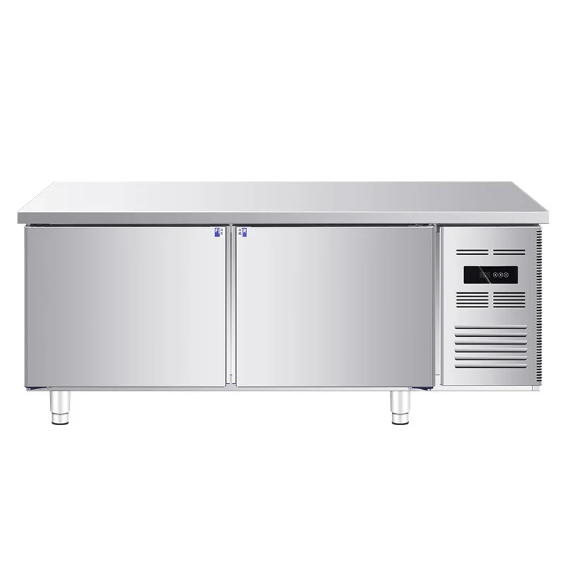Refrigerated workbench Dual temperature refrigerated console, frozen workbench kitchen commercial stainless steel freezer
Refrigerated workbench Dual temperature refrigerated console, frozen workbench kitchen commercial stainless steel freezer
