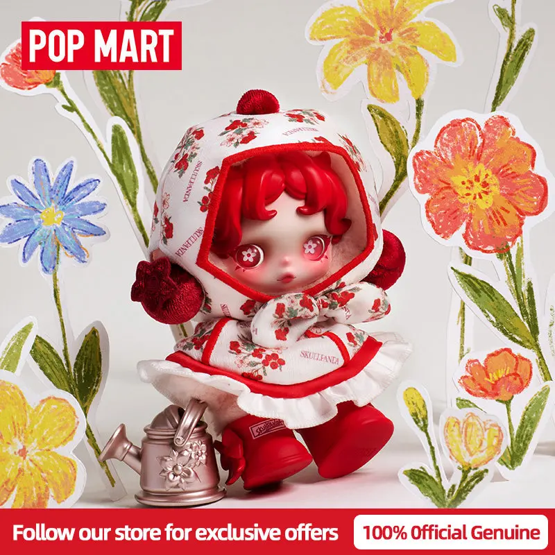 New Genuine POPMART SKULLPANDA Into the Flowers Plush Doll Charm Gift Collectible Toy Gift for Adults Children's Toys
New Genuine POPMART SKULLPANDA Into the Flowers Plush Doll Charm Gift Collectible Toy Gift for Adults Children's Toys