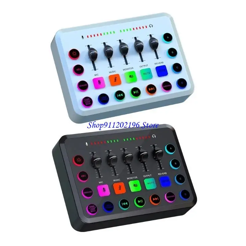 P82A Advanced Sound Mix Sound Card 48V для создания контента Live Streaming
P82A Advanced Sound Mix Sound Card 48V для создания контента Live Streaming