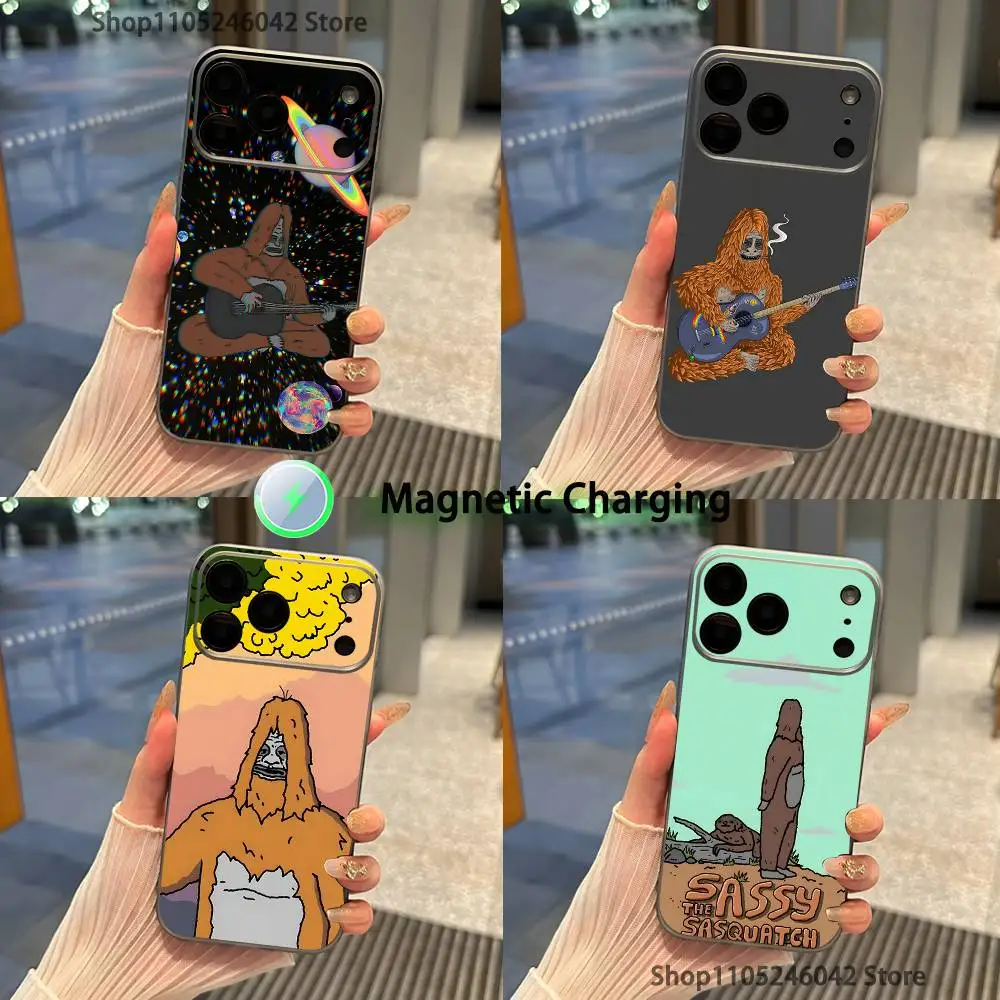 S-Sassy The Sasquatch For iPhone 17,16,15,14,13,12,11,Pro,Max,Plus Transparent gray Phone Case Magnetic Wireless Charging
S-Sassy The Sasquatch For iPhone 17,16,15,14,13,12,11,Pro,Max,Plus Transparent gray Phone Case Magnetic Wireless Charging