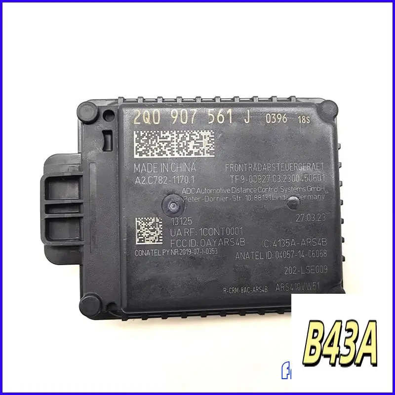 Sp-Front Distance Radar Sensor For Q2 Q3 RSQ3 Seat Arona VW Ibiza ACC Adaptive Cruise System 2Q0907561J 2Q0907561K Parts
Sp-Front Distance Radar Sensor For Q2 Q3 RSQ3 Seat Arona VW Ibiza ACC Adaptive Cruise System 2Q0907561J 2Q0907561K Parts