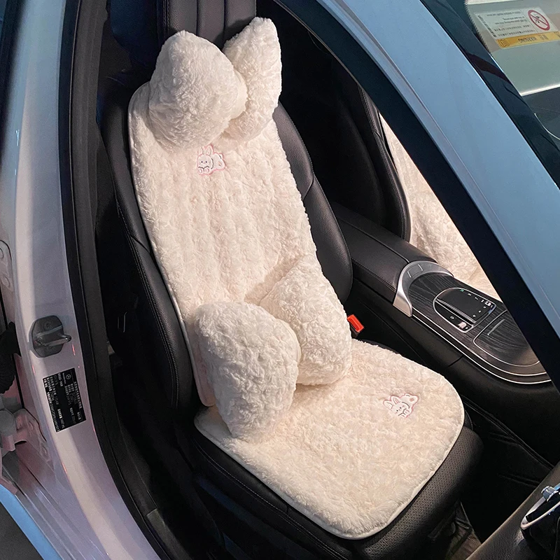 High Quality Fashion Ins Winter Plush Cartoon Cute Universal Protective Car Seat Cushion Cute Car Interior Ornaments
High Quality Fashion Ins Winter Plush Cartoon Cute Universal Protective Car Seat Cushion Cute Car Interior Ornaments