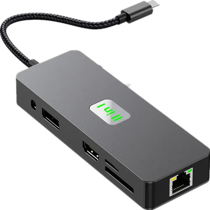 11 in 1type C Laptop Docking Station with 4K PD100W USB 3.2 RJ45 DP Displayport Adapter USB C Hubs
11 in 1type C Laptop Docking Station with 4K PD100W USB 3.2 RJ45 DP Displayport Adapter USB C Hubs