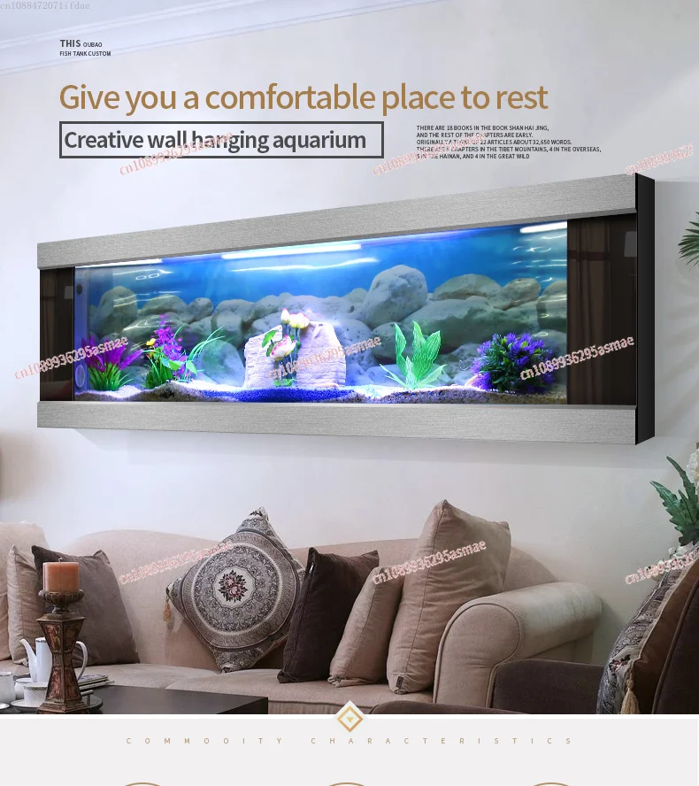 New product, new fashion, modern, customizable, high-quality wall mounted aquarium fish tank
New product, new fashion, modern, customizable, high-quality wall mounted aquarium fish tank