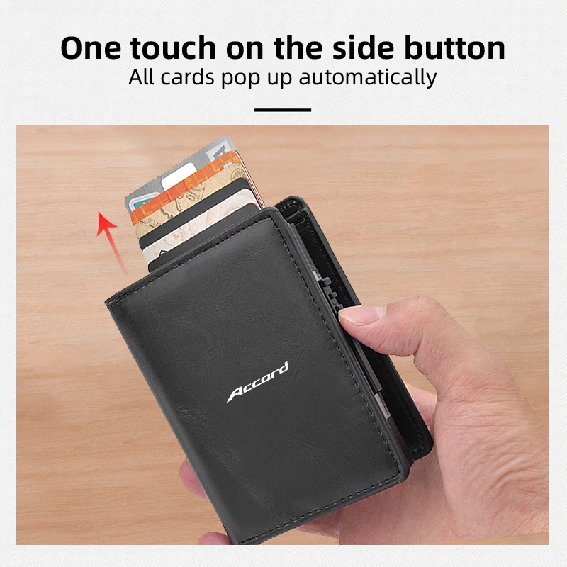 Всплывающий кошелек для хранения удостоверений личности, кошелек для монет для Honda Accord Civic Fit Odyssey City Pilot Jazz CRV HRV Legend Passport Vezel
Всплывающий кошелек для хранения удостоверений личности, кошелек для монет для Honda Accord Civic Fit Odyssey City Pilot Jazz CRV HRV Legend Passport Vezel