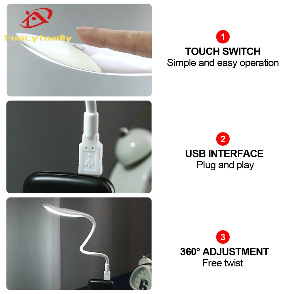 Fancyfamily 14LED мягкий свет USB книжный светильник портативный гибкий регулируемая яркость защита глаз мини-ночник
Fancyfamily 14LED мягкий свет USB книжный светильник портативный гибкий регулируемая яркость защита глаз мини-ночник