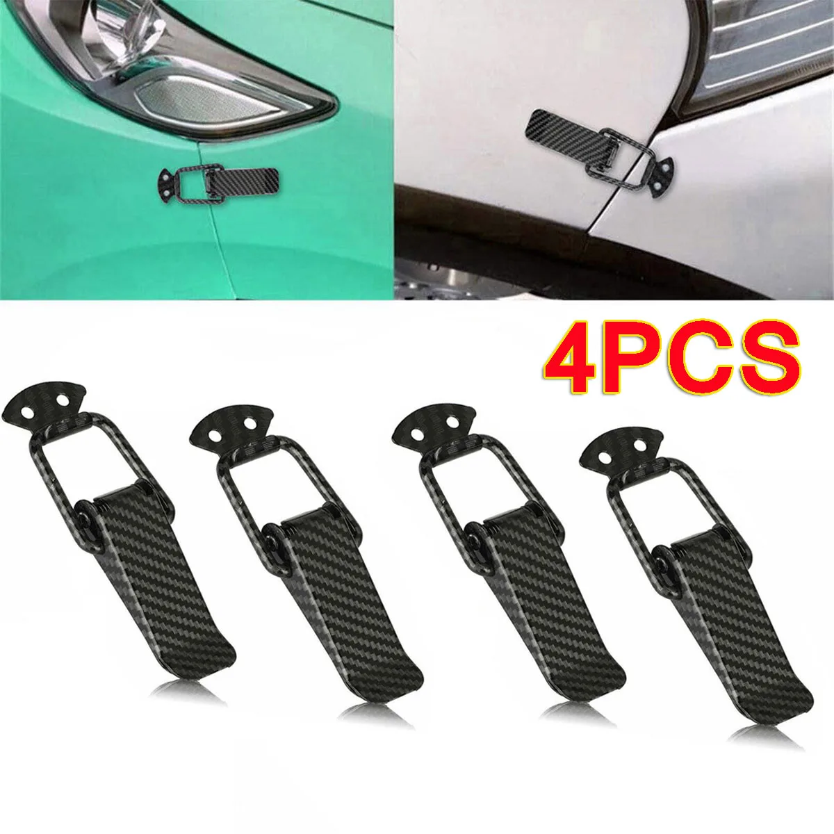 4Pcs Carbon Fiber Adhesive Car Bumper Clip Truck Security Hooks Lock Clip Car Bumper Quick Release Auto Metal Fastener Trunk DIY
4Pcs Carbon Fiber Adhesive Car Bumper Clip Truck Security Hooks Lock Clip Car Bumper Quick Release Auto Metal Fastener Trunk DIY