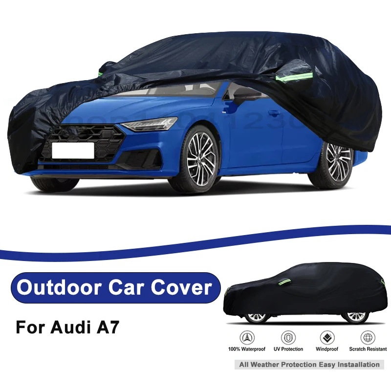 Outdoor Full Car Cover For Audi A7 with Reflective Strips Waterproof Snowproof Dustproof UV Protection Auto Accessories
Outdoor Full Car Cover For Audi A7 with Reflective Strips Waterproof Snowproof Dustproof UV Protection Auto Accessories