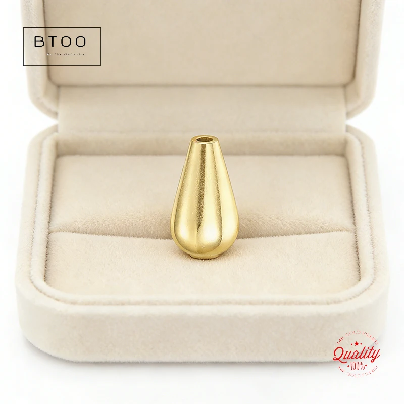 Fancy Bead 14k Gold Filled Water Drop Beads for Jewelry Making Handmde DIY Accessories Gold Jewelry Findings Seed Beads
Fancy Bead 14k Gold Filled Water Drop Beads for Jewelry Making Handmde DIY Accessories Gold Jewelry Findings Seed Beads