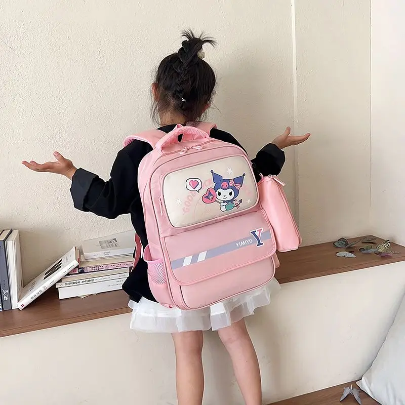 Kuromi Anime Sanrio Kawaii Large Capacity Students Storage Bag Cute Cartoon Waterproof Book Backpack Lovely Gifts for Kids
Kuromi Anime Sanrio Kawaii Large Capacity Students Storage Bag Cute Cartoon Waterproof Book Backpack Lovely Gifts for Kids