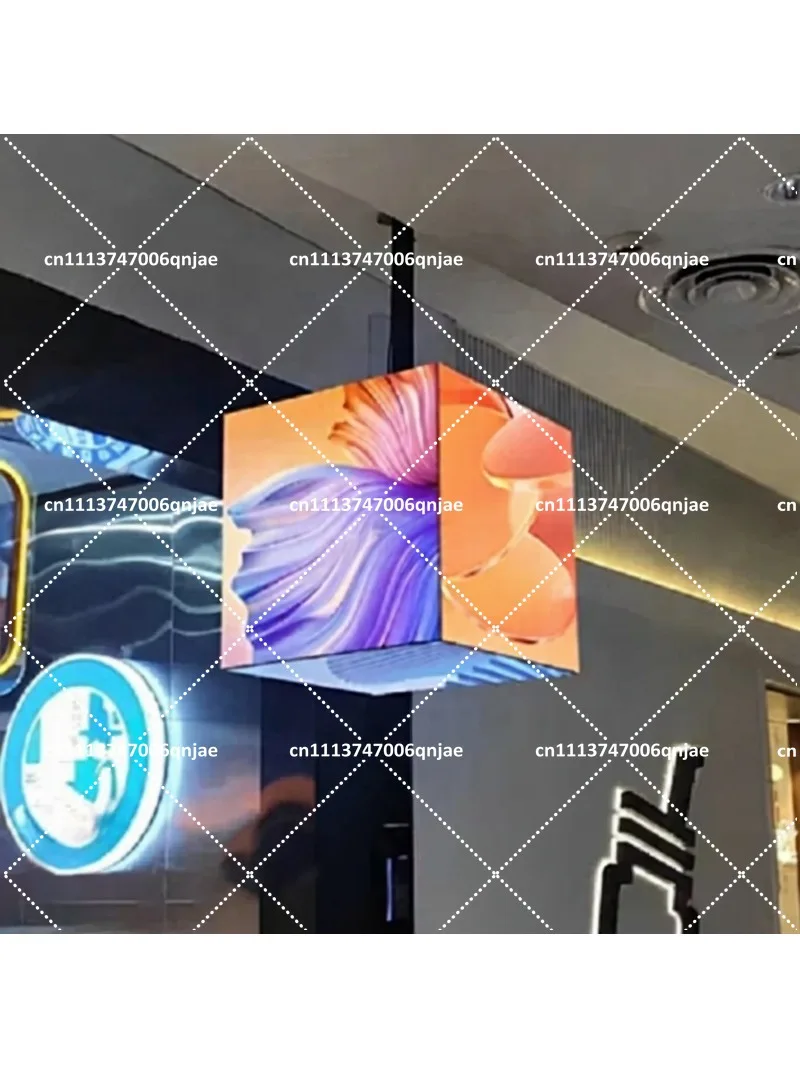 P3mm 5-Sided LED Cube Screen Full Color Video Display High Brightness Digital Signage for Advertising
P3mm 5-Sided LED Cube Screen Full Color Video Display High Brightness Digital Signage for Advertising