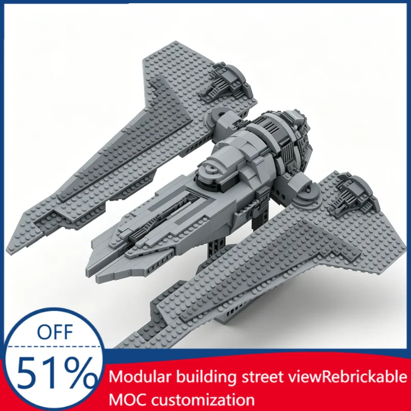 968 PCS Hero Gauntlet Starfighter Model Custom Building Blocks Assembly Space Education Toy Creative Collection Customize Gifts
968 PCS Hero Gauntlet Starfighter Model Custom Building Blocks Assembly Space Education Toy Creative Collection Customize Gifts