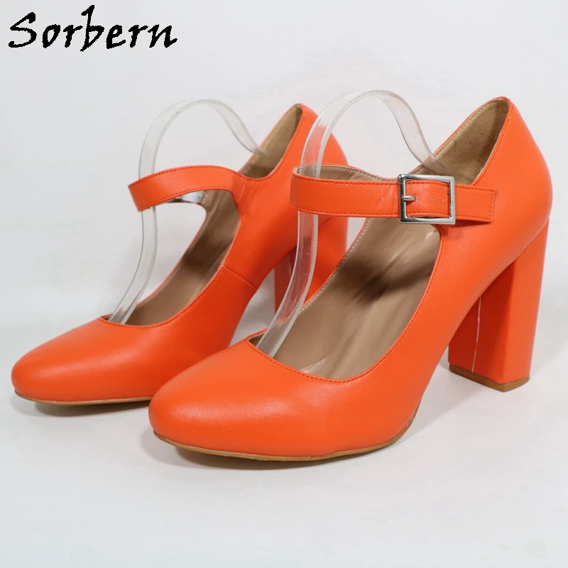 Sorbern Оранжевый Мэри Джейн Женские туфли-лодочки на блочном высоком каблуке с круглым носком Плюс Размер Eu47 Туфли-лодочки унисекс на массивном каблуке на заказ
Sorbern Оранжевый Мэри Джейн Женские туфли-лодочки на блочном высоком каблуке с круглым носком Плюс Размер Eu47 Туфли-лодочки унисекс на массивном каблуке на заказ