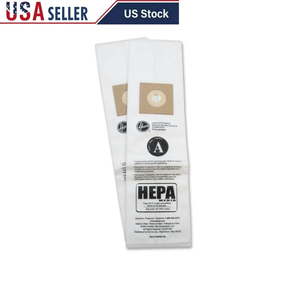 Upright Vacuum Allergen Filtration Bags Auto Seal Hoover Insight Models 10 Pack Dust Reduction Media
Upright Vacuum Allergen Filtration Bags Auto Seal Hoover Insight Models 10 Pack Dust Reduction Media