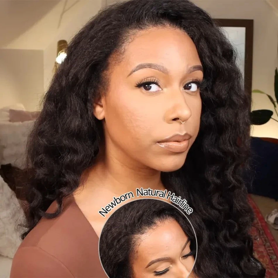 220 Density Kinky Straight 360 HD Lace Frontal Wigs Human Hair 30 38 Inch Yaki Straight Human Hair Pre Plucked Brazilian On Sale
220 Density Kinky Straight 360 HD Lace Frontal Wigs Human Hair 30 38 Inch Yaki Straight Human Hair Pre Plucked Brazilian On Sale