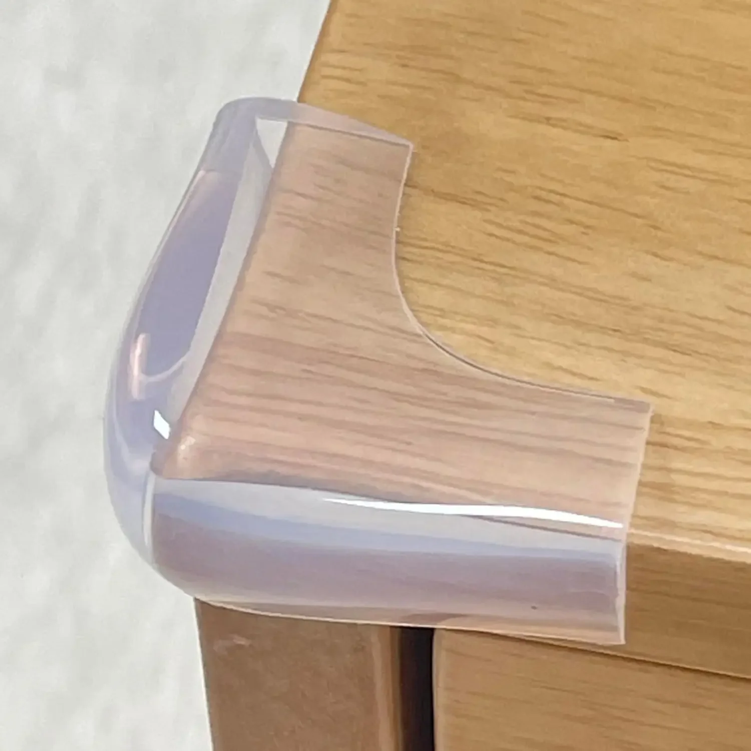 Clear Silicone Corner Guards for Table Edges, Soft Adhesive Bumpers for Kids Safety, 4-Pack (3/5x3/5 in)
Clear Silicone Corner Guards for Table Edges, Soft Adhesive Bumpers for Kids Safety, 4-Pack (3/5x3/5 in)