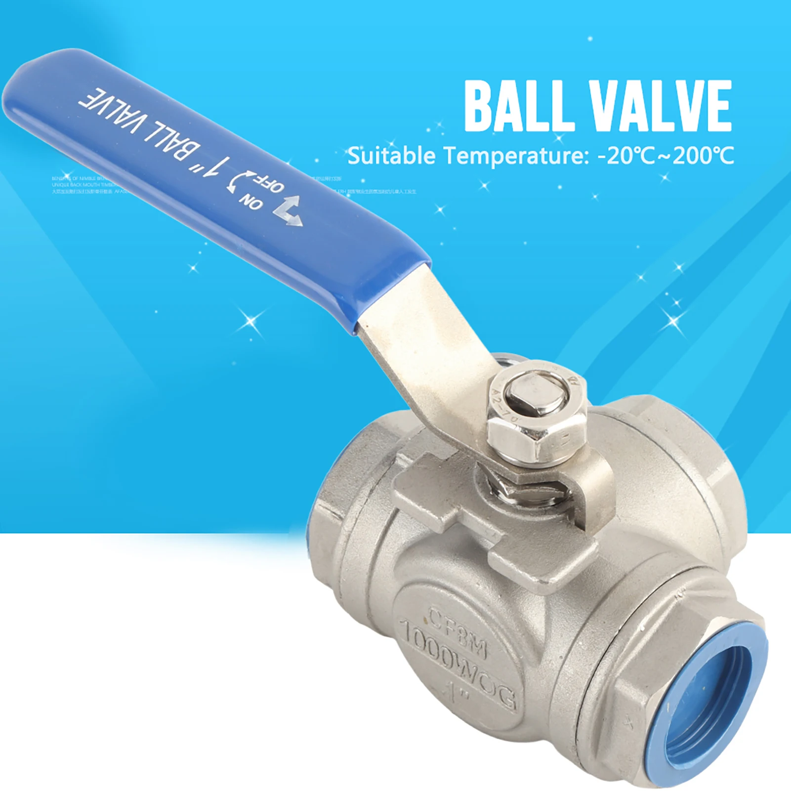 Шаровой кран из нержавеющей стали SUS304, трехходовой, L-образный, с внутренней резьбой 1 дюйм (DN25)
Шаровой кран из нержавеющей стали SUS304, трехходовой, L-образный, с внутренней резьбой 1 дюйм (DN25)