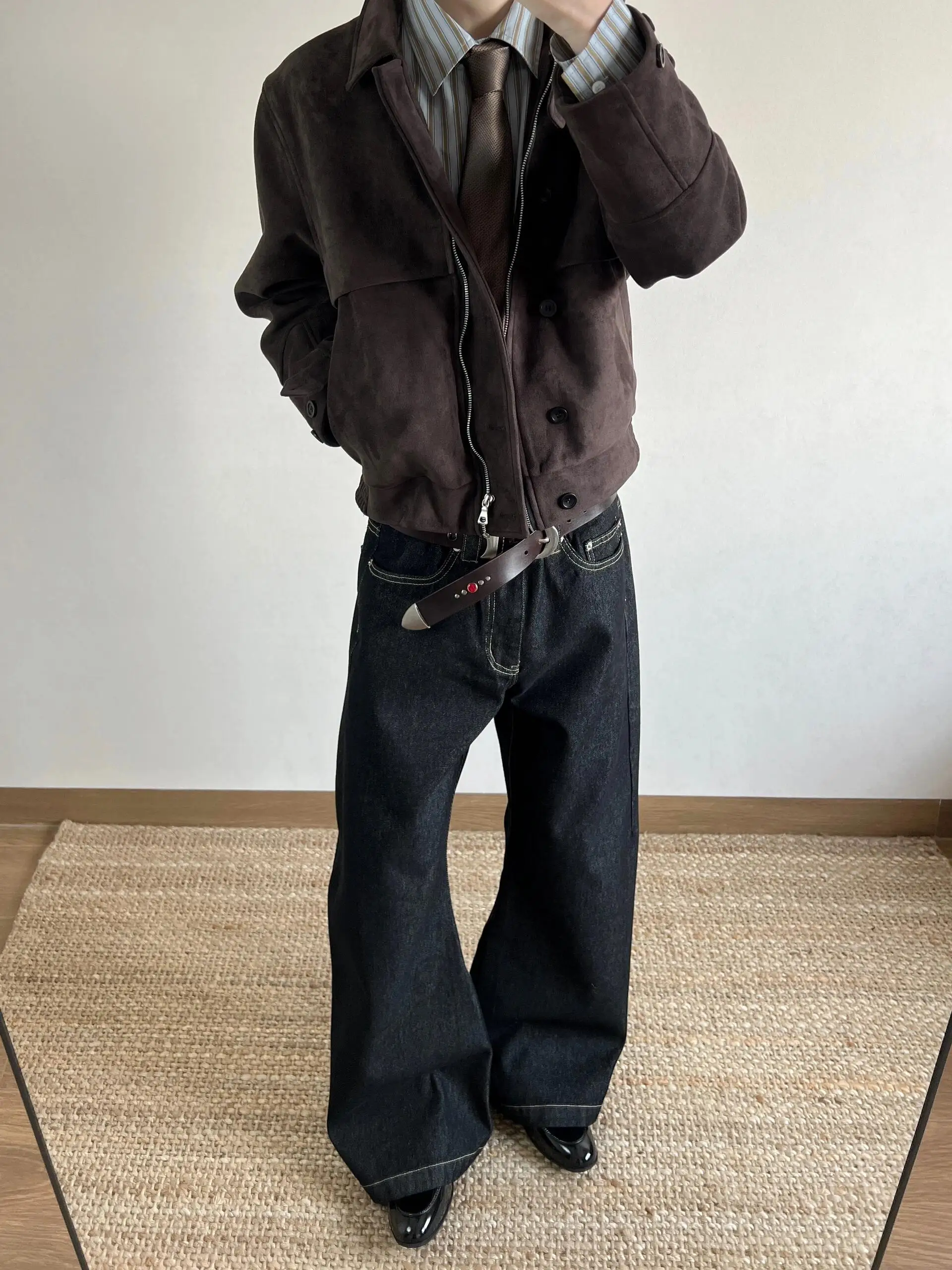 Loose Fit Original Selvedge Slim Men's Jeans High Waist Denim Pants Casual Wear Winter Season Youth And Adult Men's Fashion
Loose Fit Original Selvedge Slim Men's Jeans High Waist Denim Pants Casual Wear Winter Season Youth And Adult Men's Fashion